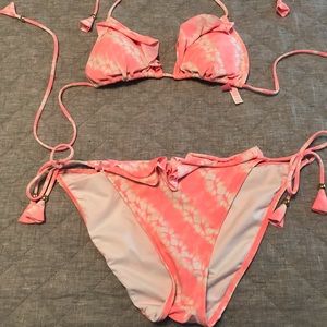 Victoria’s Secret Tie Dye String Bikini